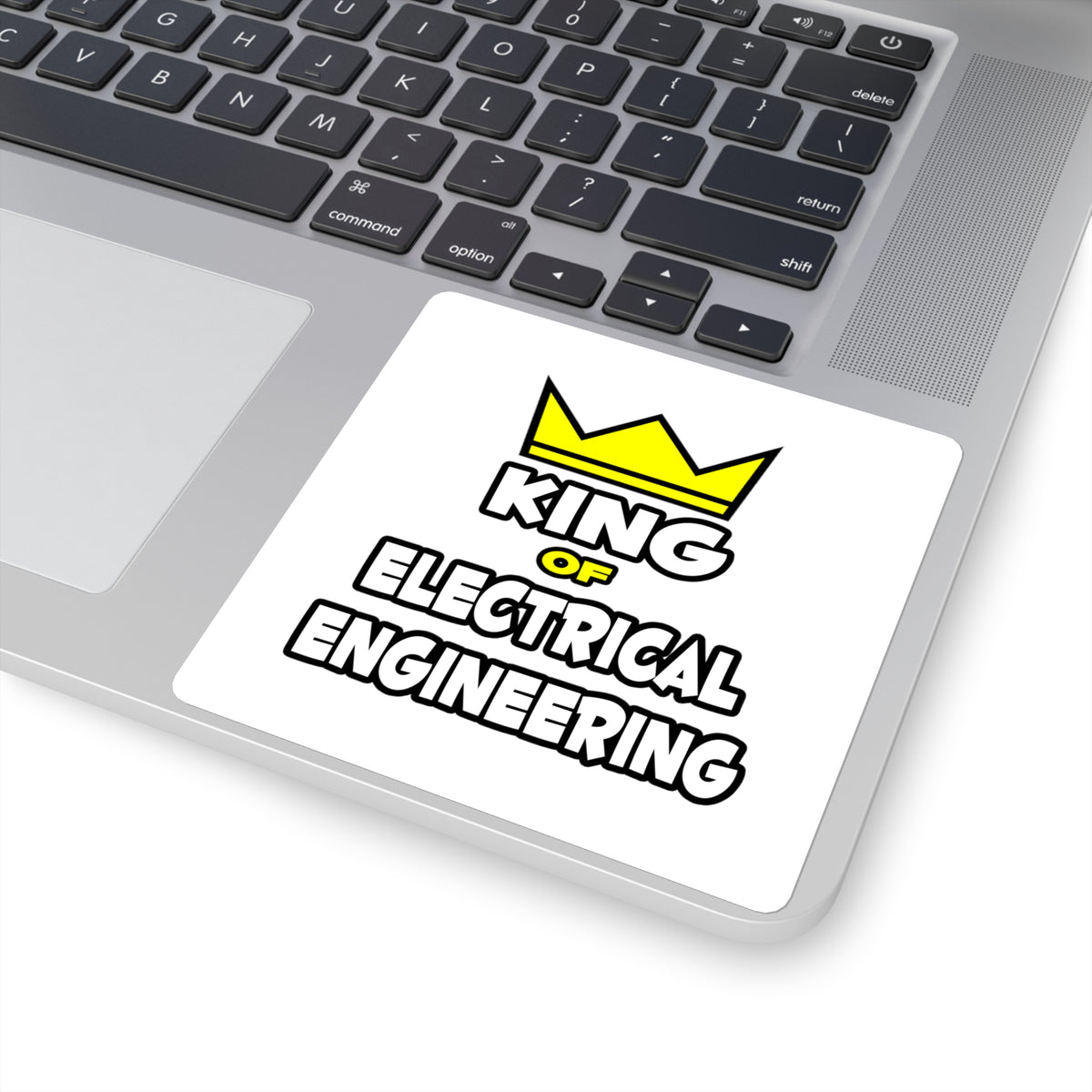 King of Electrical Engineering - Square Stickers