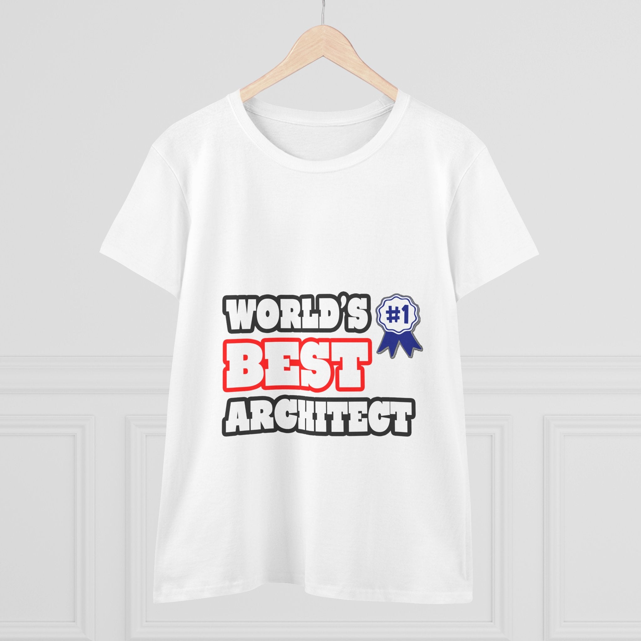 World's Best Architect - Women's Midweight Cotton Tee