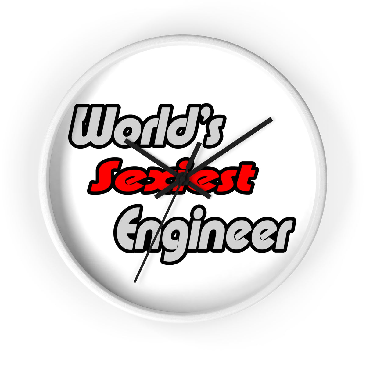 World's Sexiest Engineer - Wall Clock