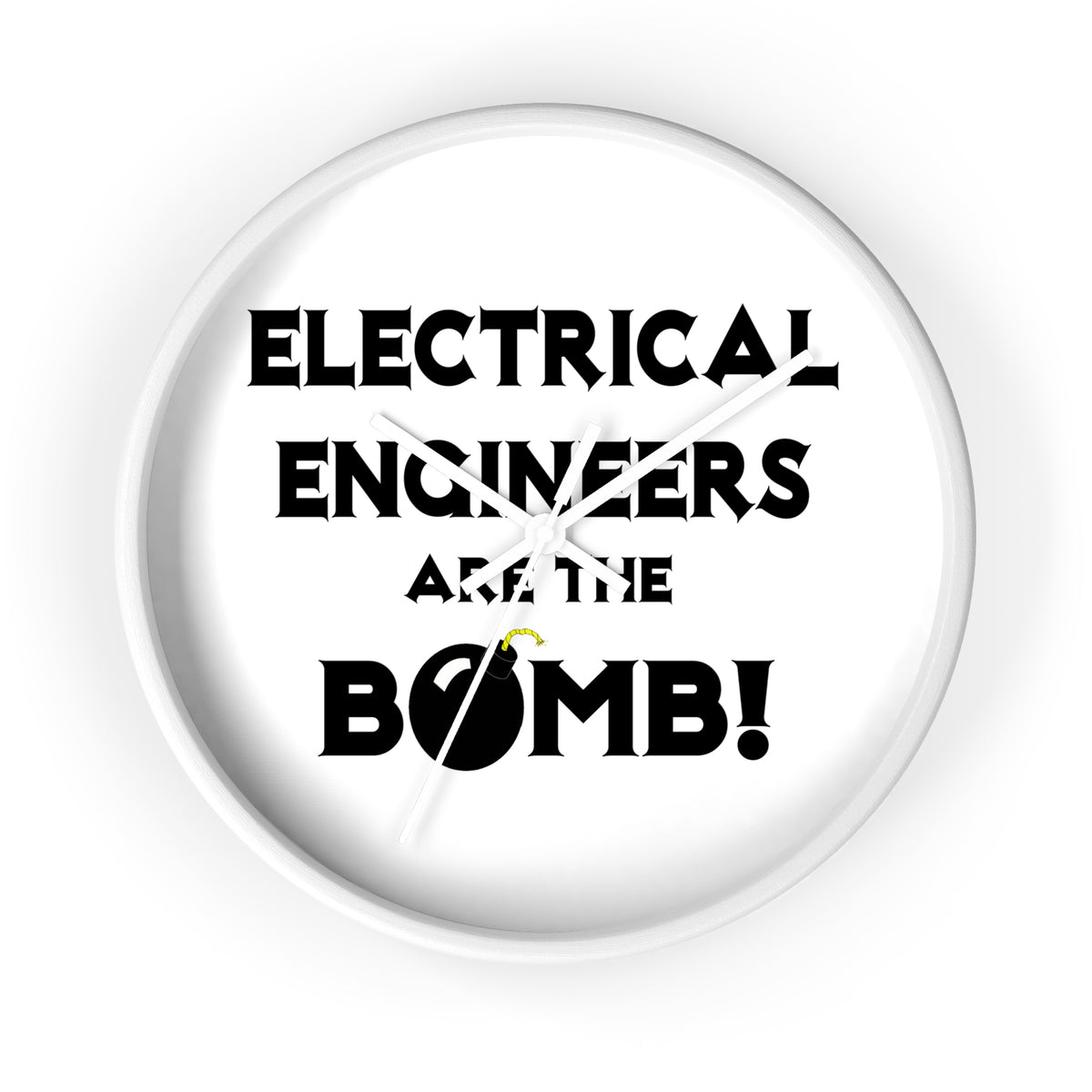 Electrical Engineers Are The Bomb! - Wall Clock