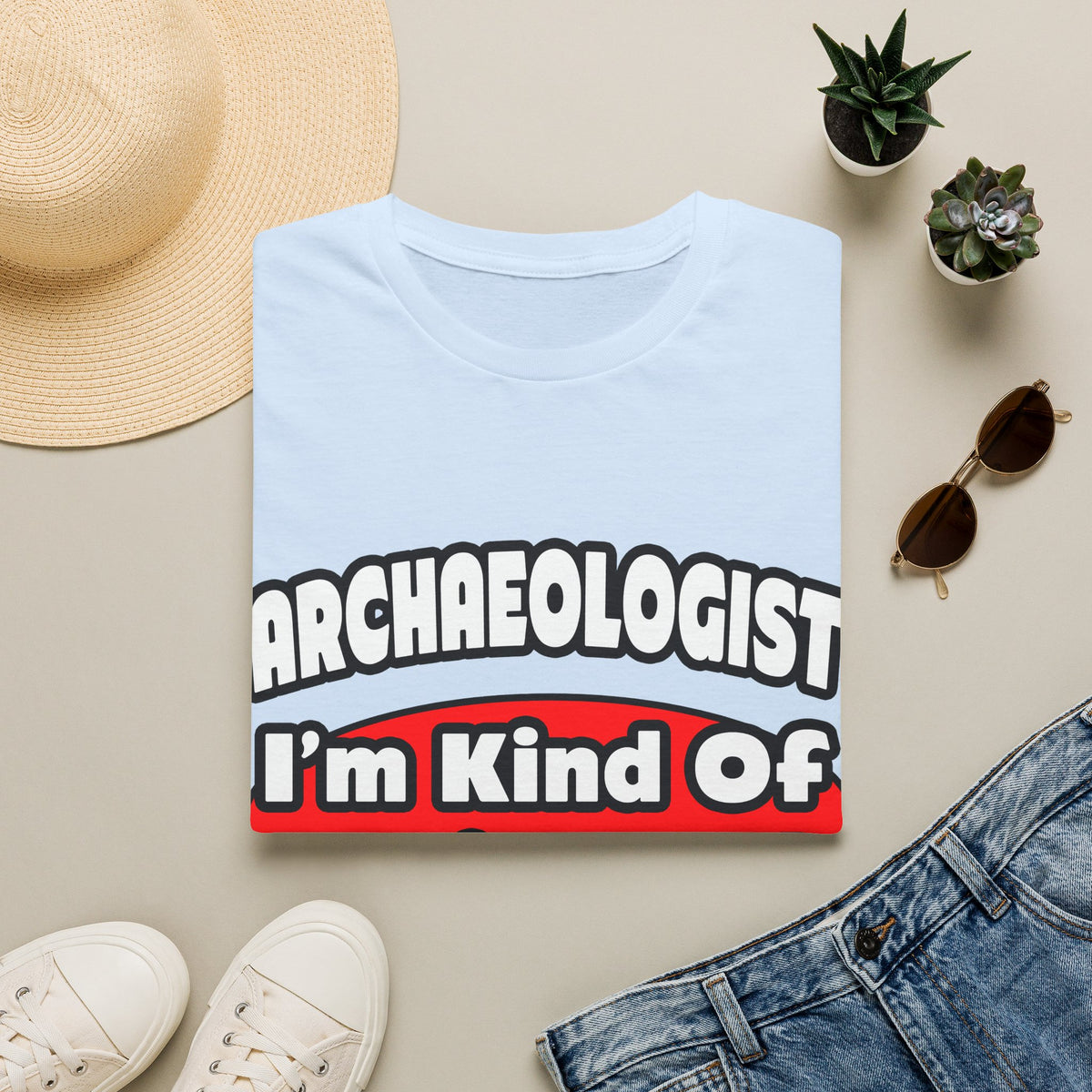 Archaeologist...Big Deal - Unisex Softstyle T-Shirt