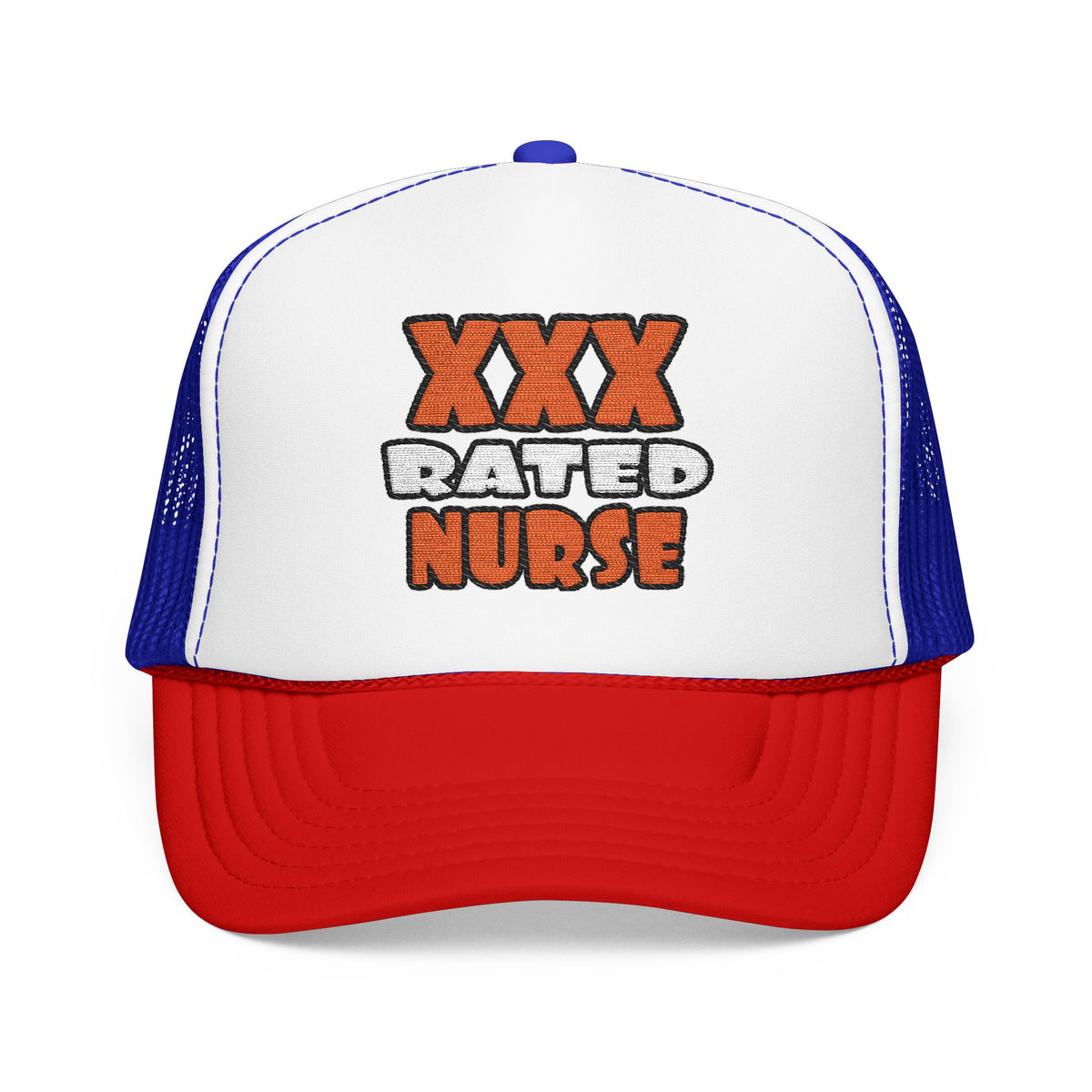 XXX Rated Nurse - Foam Trucker Hat
