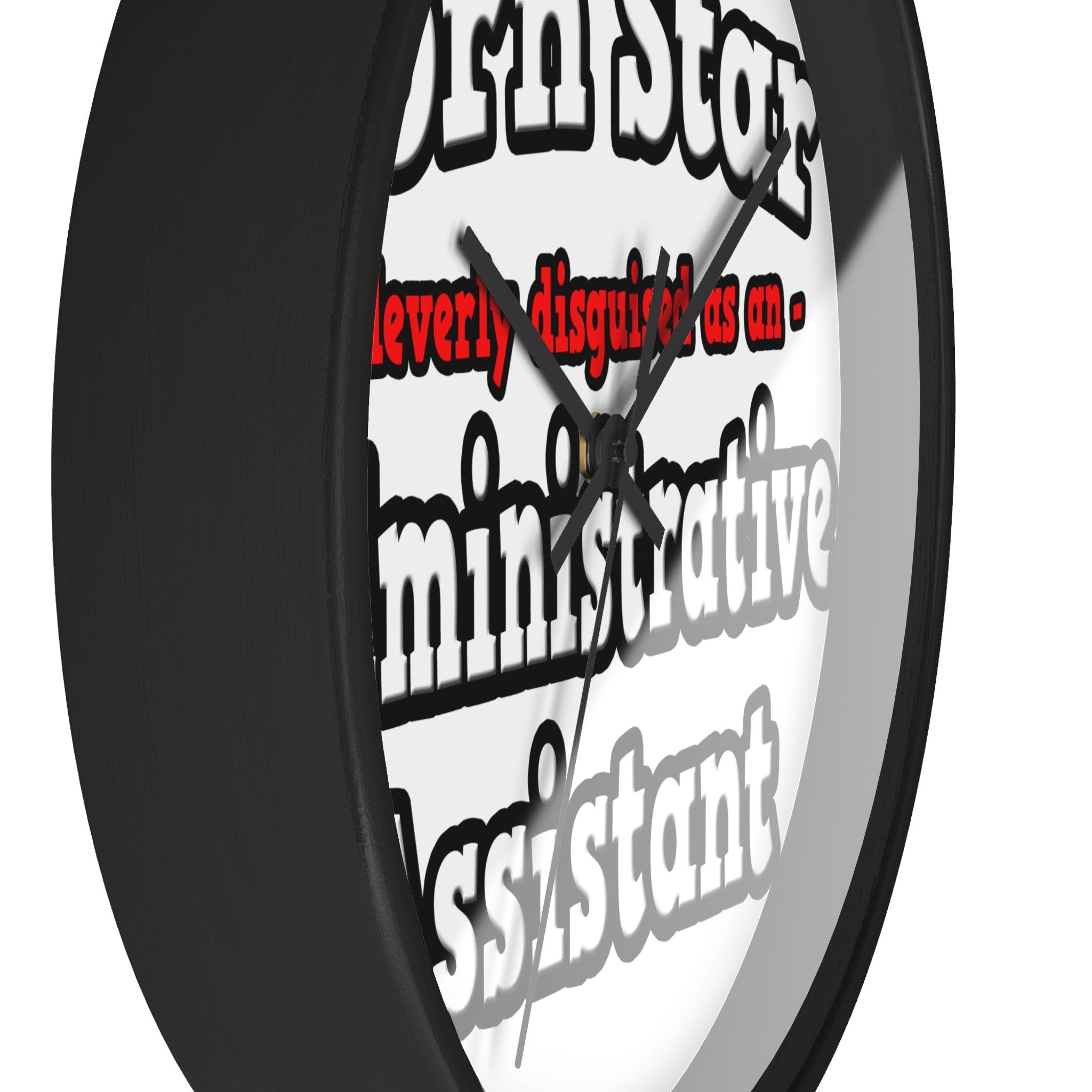Porn Star...Administrative Assistant - Wall Clock