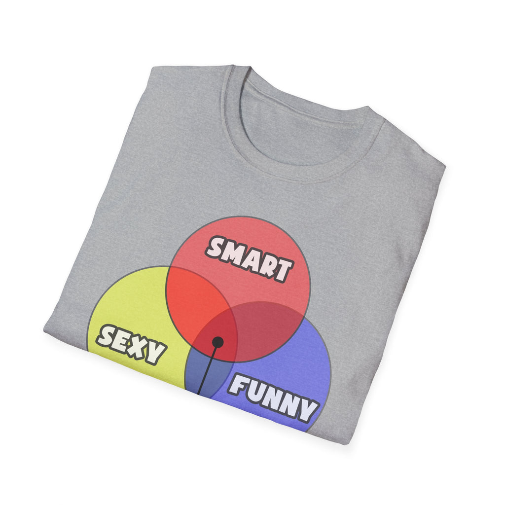 Venn Diagram .. Doctors - Unisex Softstyle T-Shirt