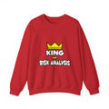 King of Risk Analysis - Unisex Heavy Blend™ Crewneck Sweatshirt