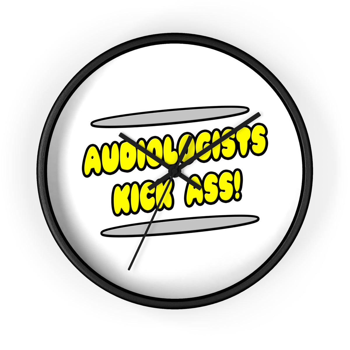Audiologists Kick Ass! - Wall Clock