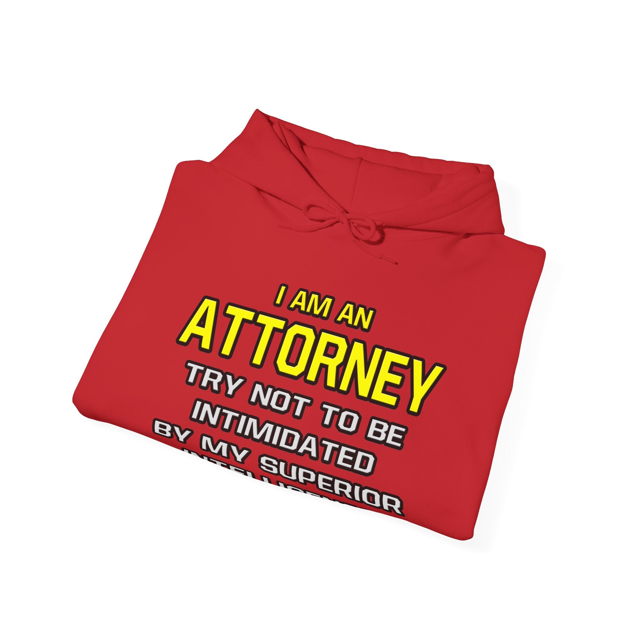 Attorney...Superior Intelligence - Unisex Heavy Blend™ Hooded Sweatshirt