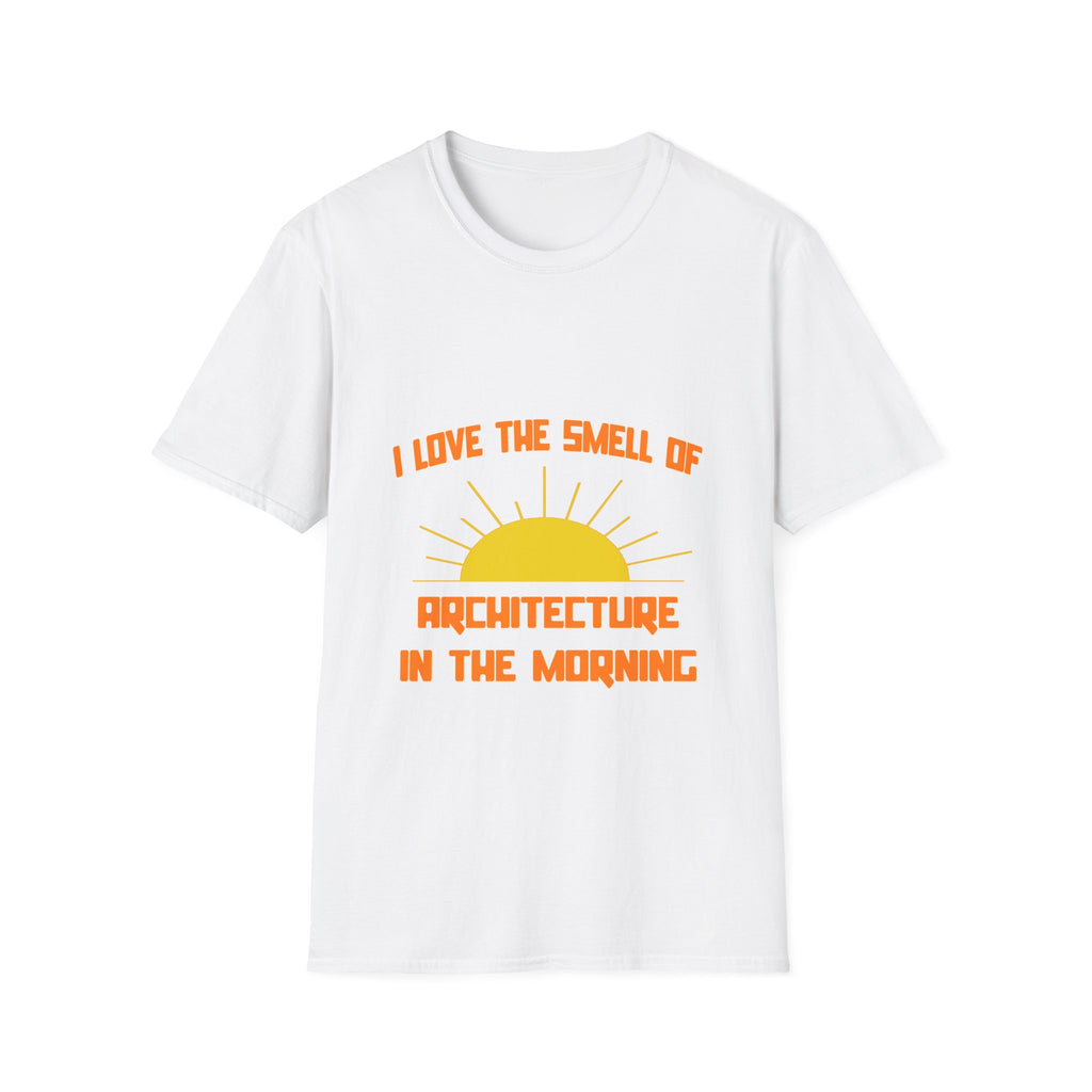 Smell of Architecture in the Morning - Unisex Softstyle T-Shirt