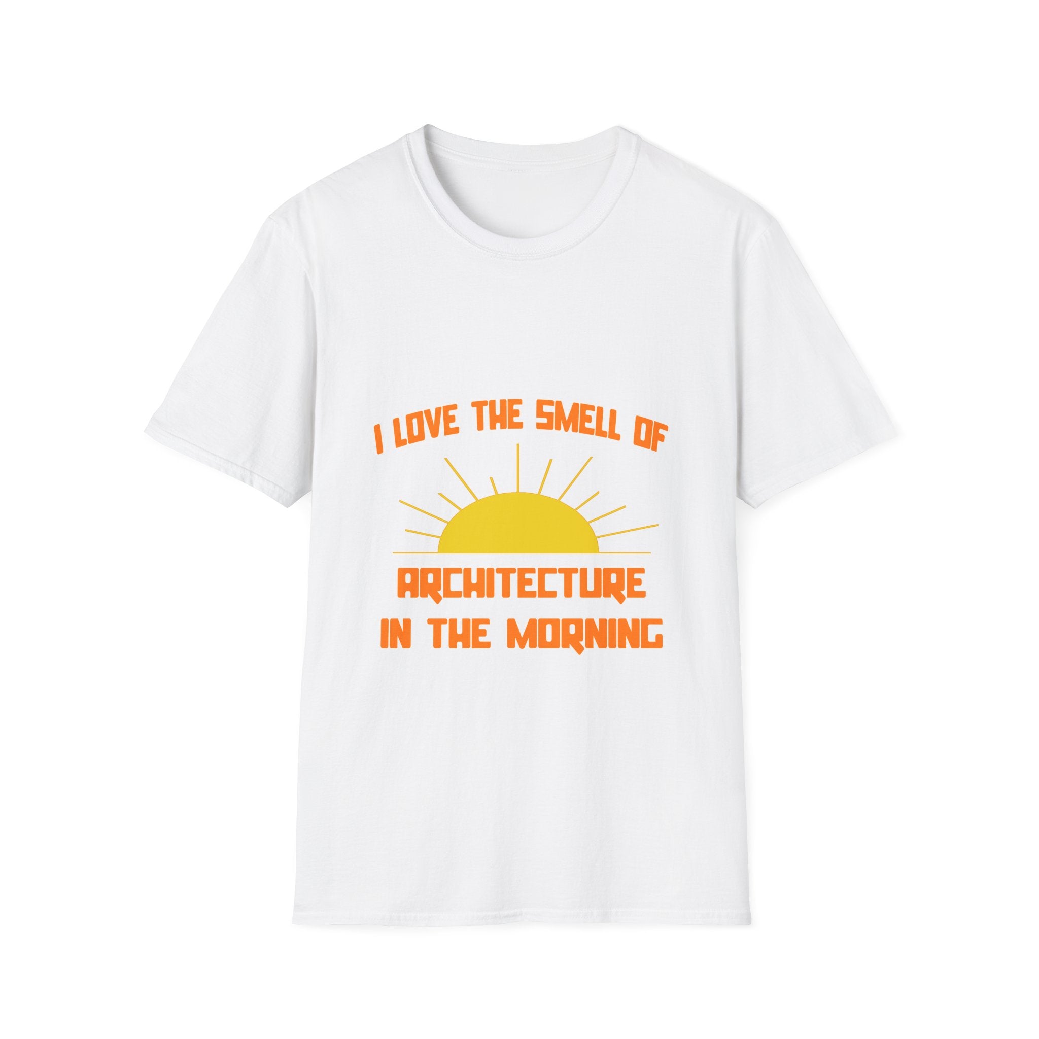 Smell of Architecture in the Morning - Unisex Softstyle T-Shirt