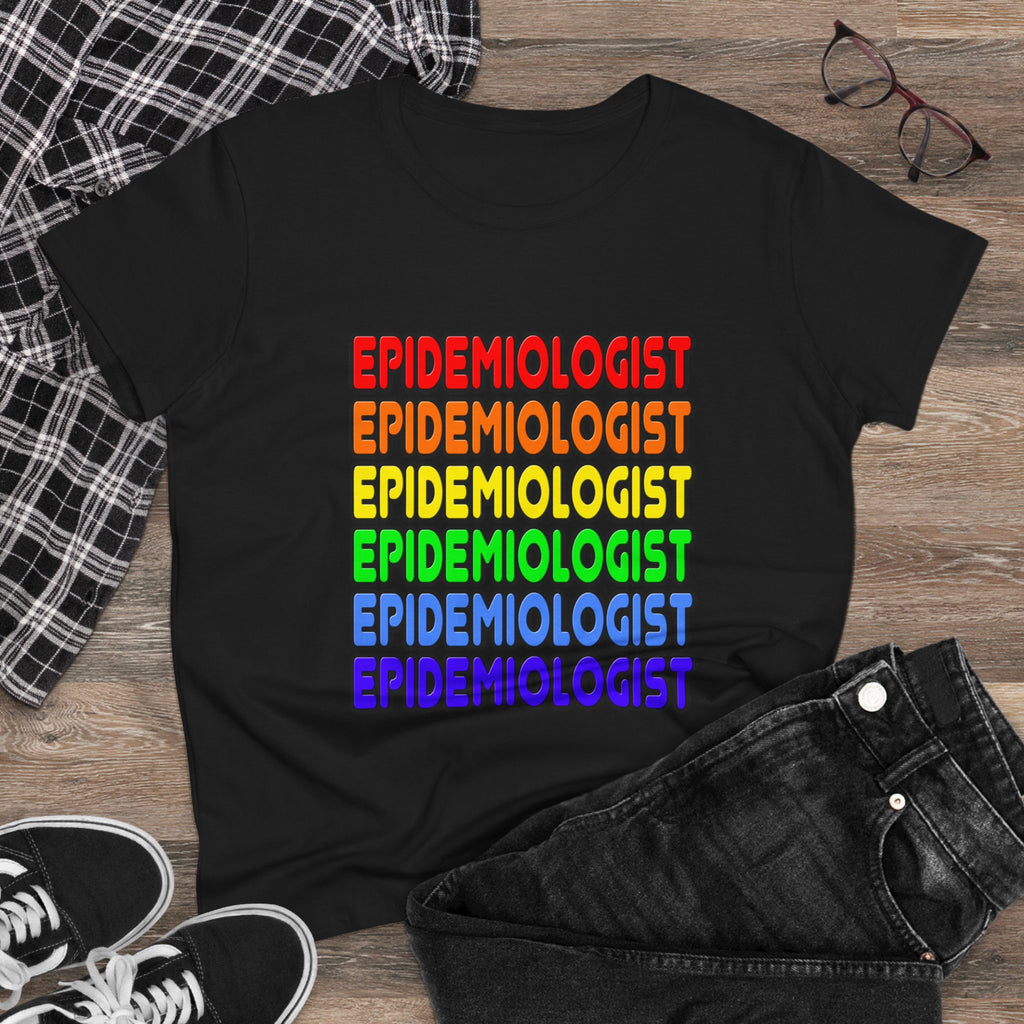 Rainbow Epidemiologist - Women's Midweight Cotton Tee