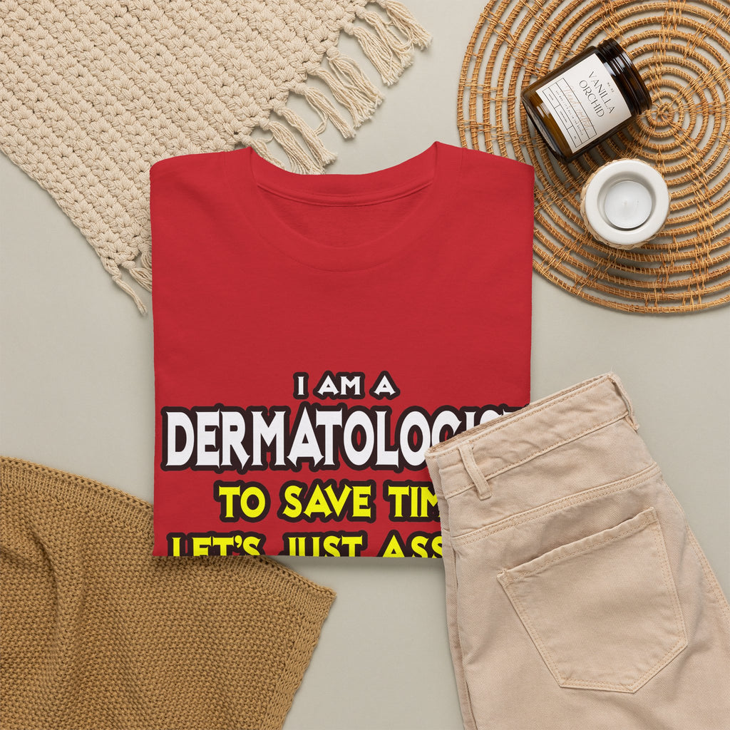 Dermatologist...Assume I Am Never Wrong - Unisex Heavy Cotton Tee