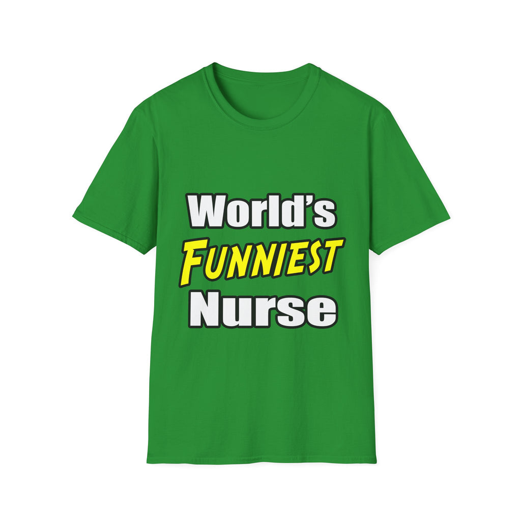World's Funniest Nurse - Unisex Softstyle T-Shirt
