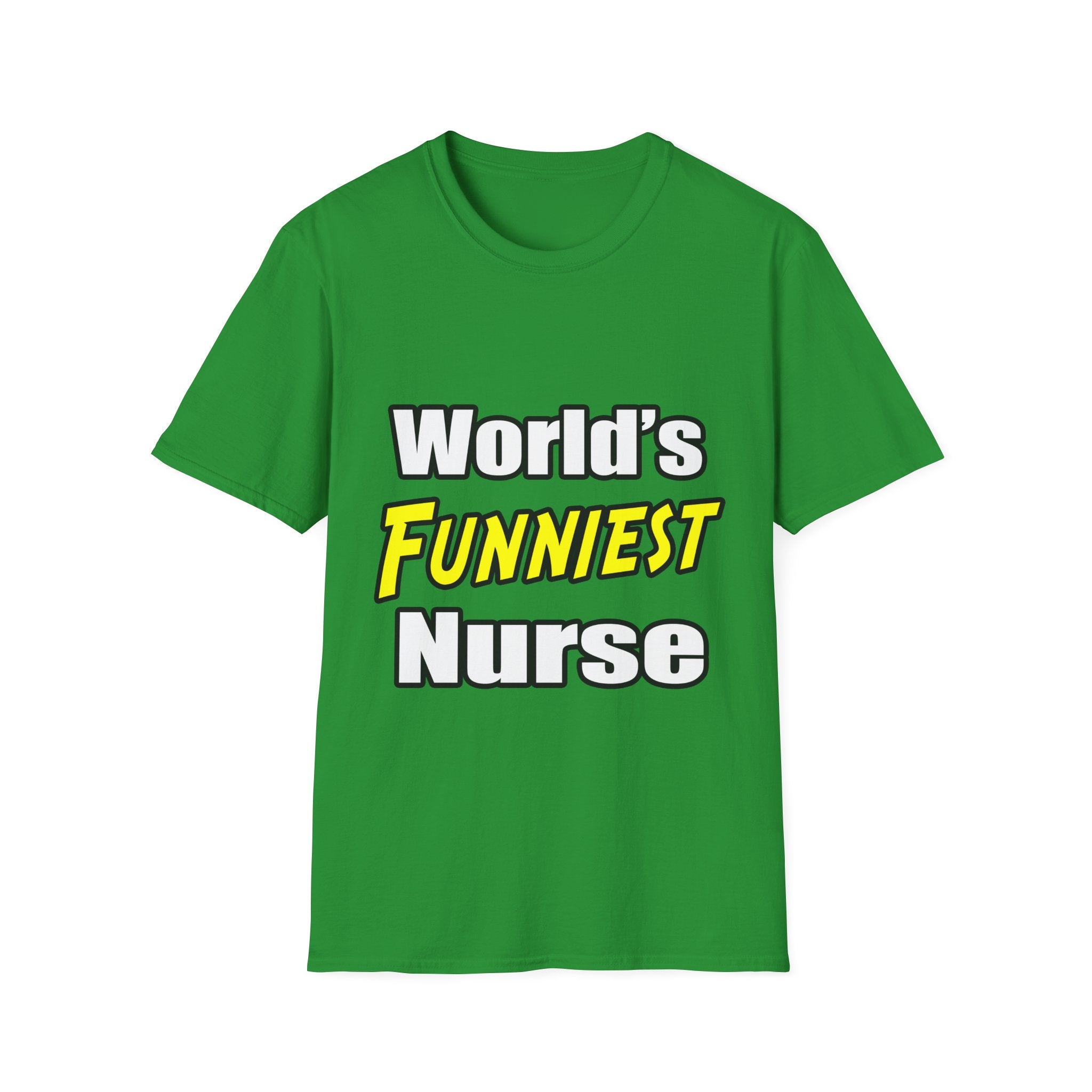 World's Funniest Nurse - Unisex Softstyle T-Shirt