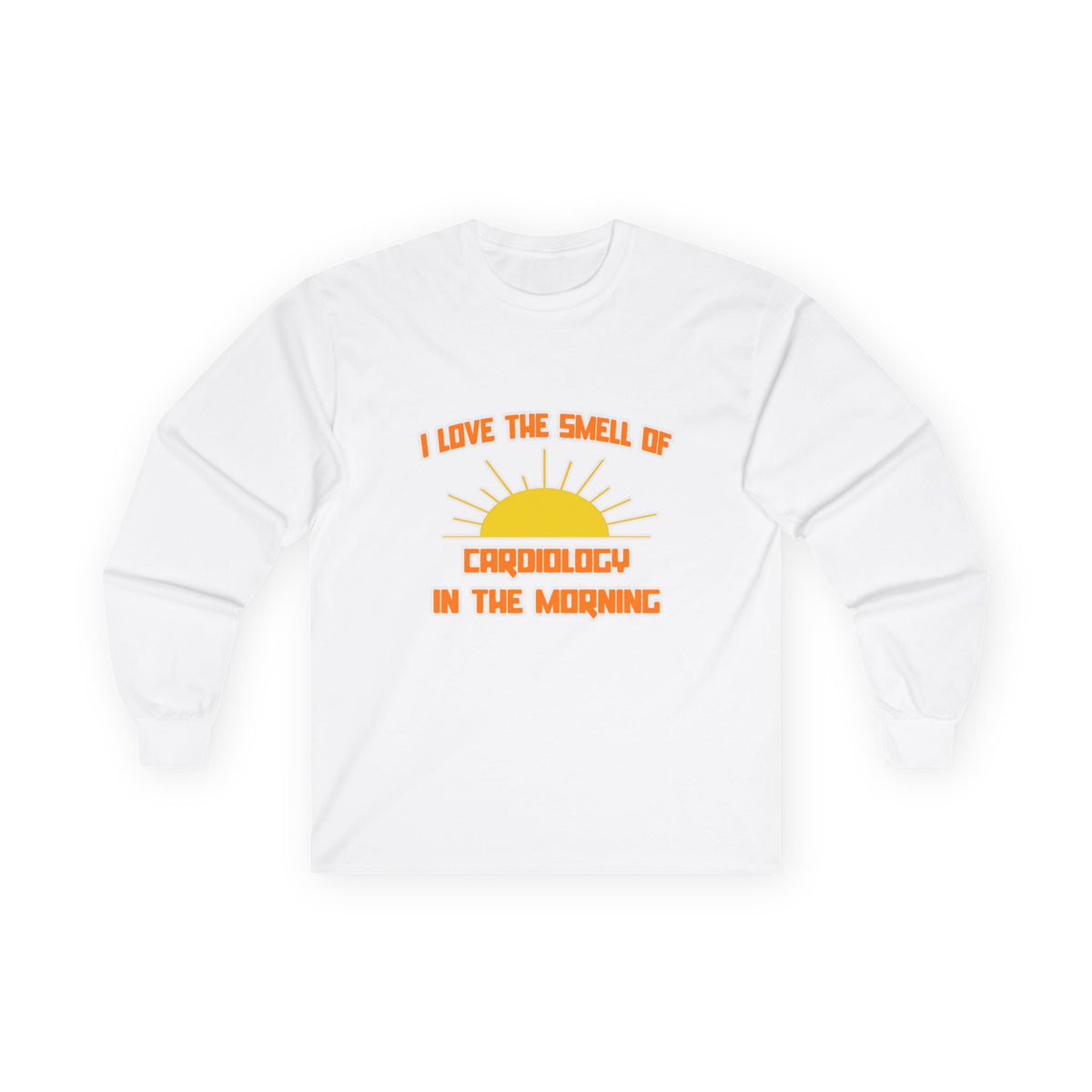 Smell of Cardiology in the Morning - Unisex Ultra Cotton Long Sleeve Tee