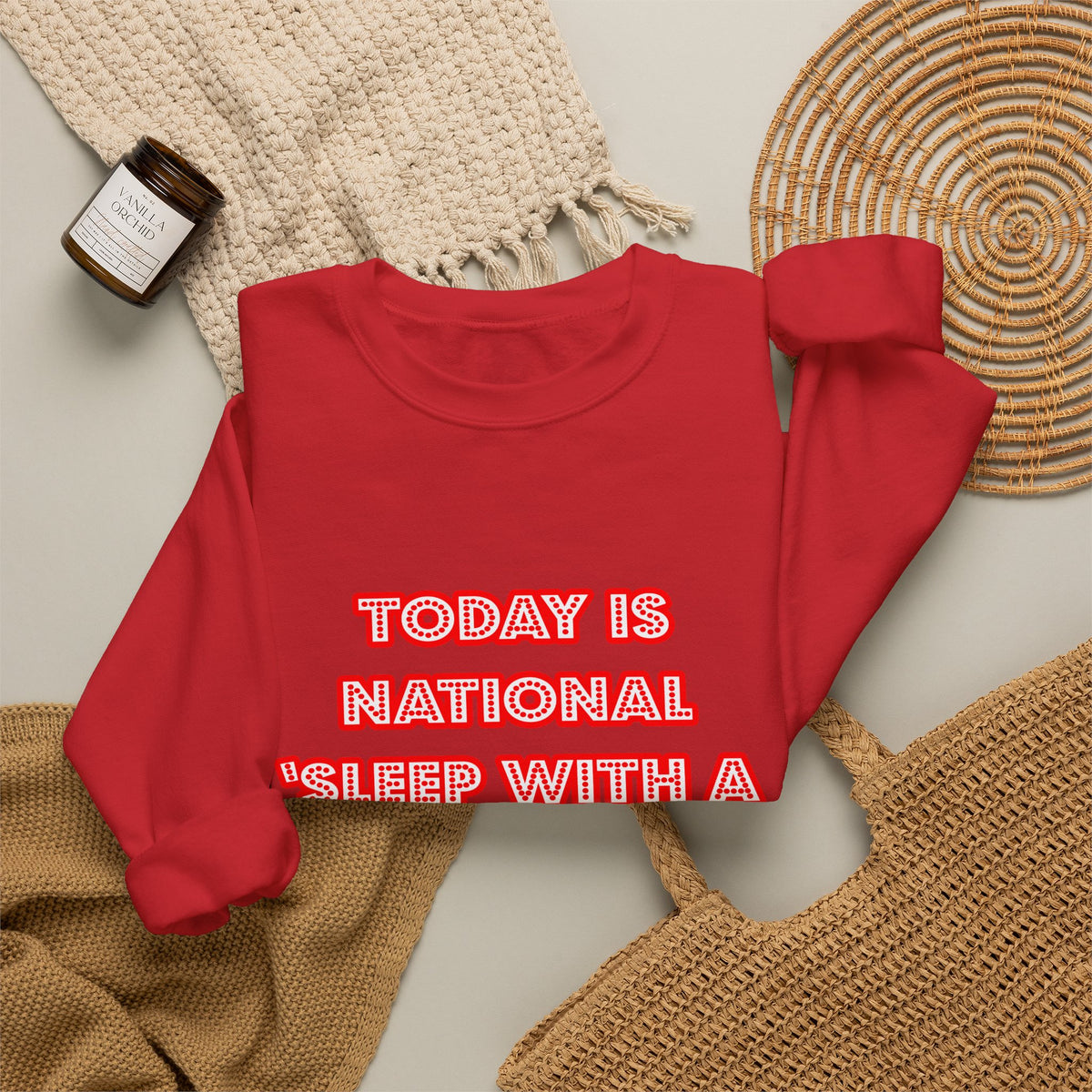 National 'Sleep With a Doctor' Day - Unisex Heavy Blend™ Crewneck Sweatshirt