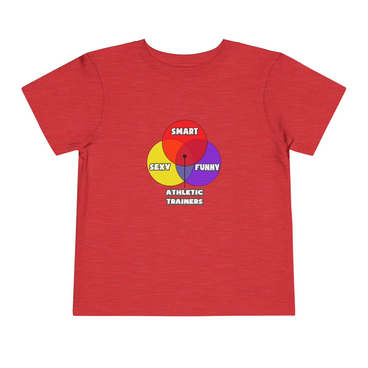 Venn Diagram .. Athletic Trainers - Toddler Short Sleeve Tee