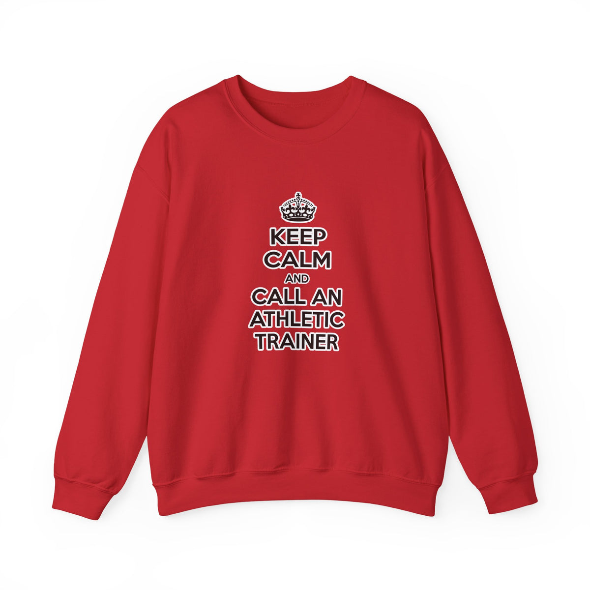 Keep Calm and Call an Athletic Trainer - Unisex Heavy Blend™ Crewneck Sweatshirt