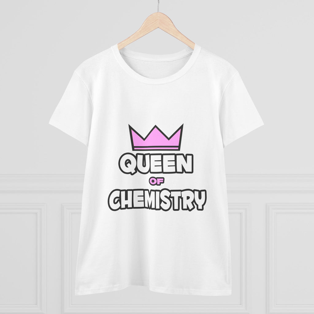 Queen of Chemistry - Women's Midweight Cotton Tee