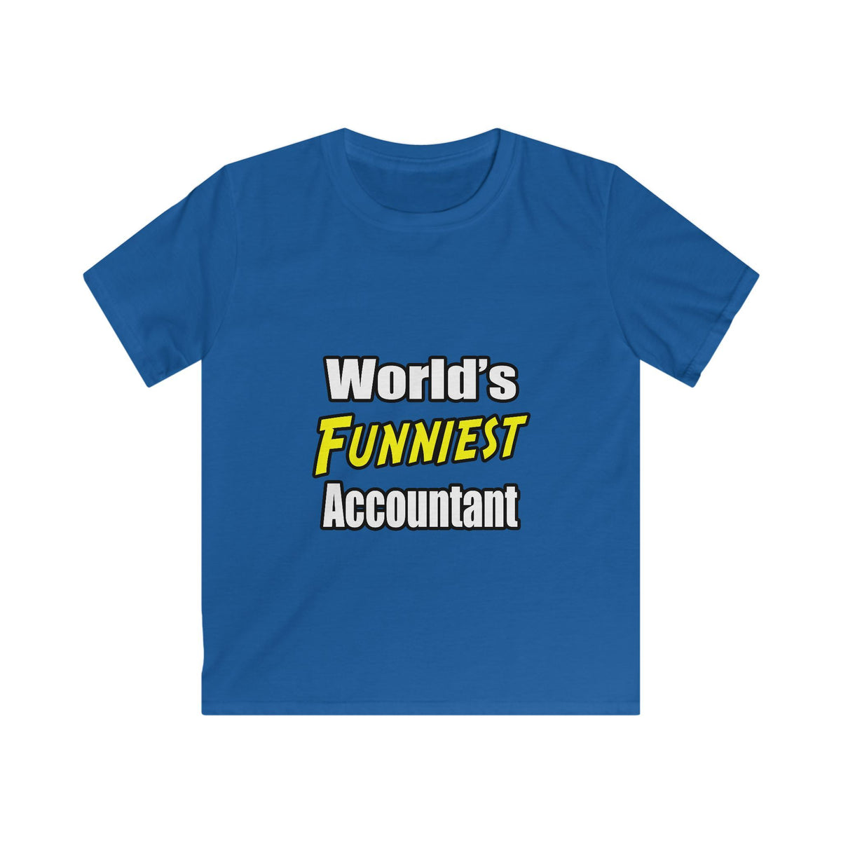 World's Funniest Accountant - Kids Softstyle Tee