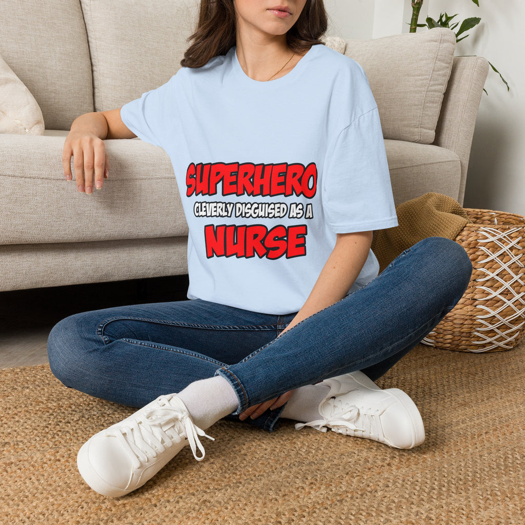 Superhero...Nurse - Unisex Softstyle T-Shirt