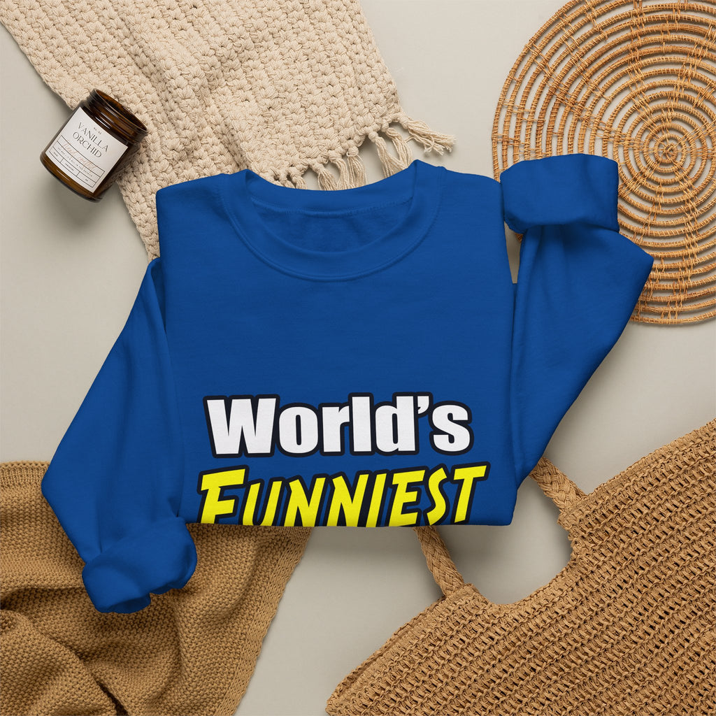 World's Funniest Aerospace Engineer - Unisex Heavy Blend™ Crewneck Sweatshirt