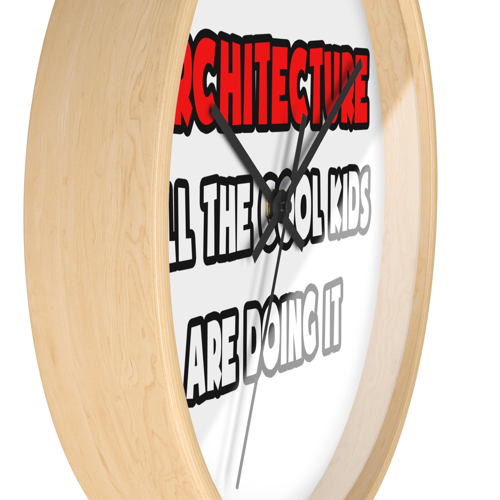 Funny Architect Shirts and Gifts - Wall Clock