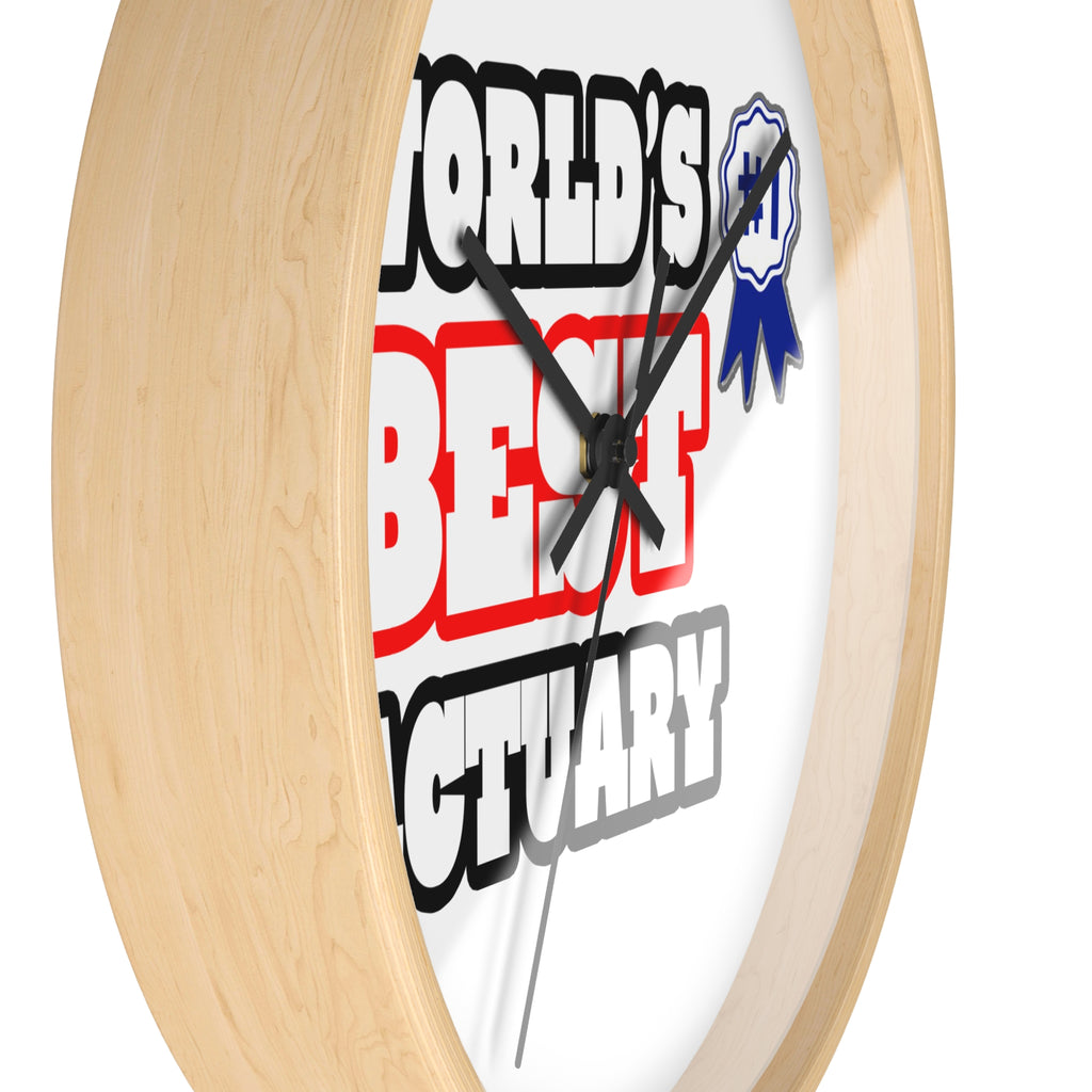 World's Best Actuary - Wall Clock