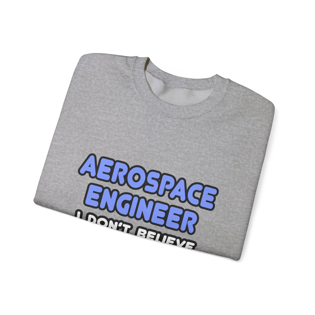 Miracles and Aerospace Engineers - Unisex Heavy Blend™ Crewneck Sweatshirt