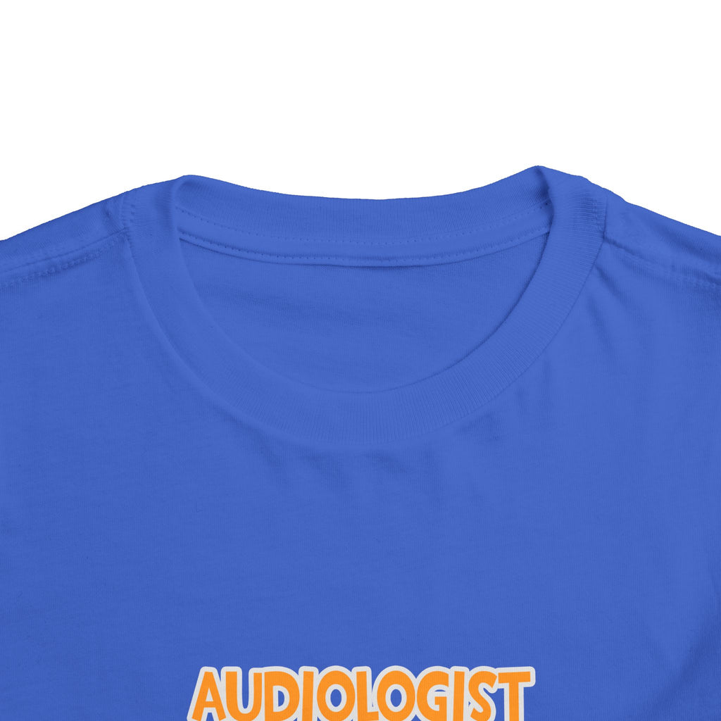 Audiologist ... Will Work For Cupcakes - Toddler Short Sleeve Tee