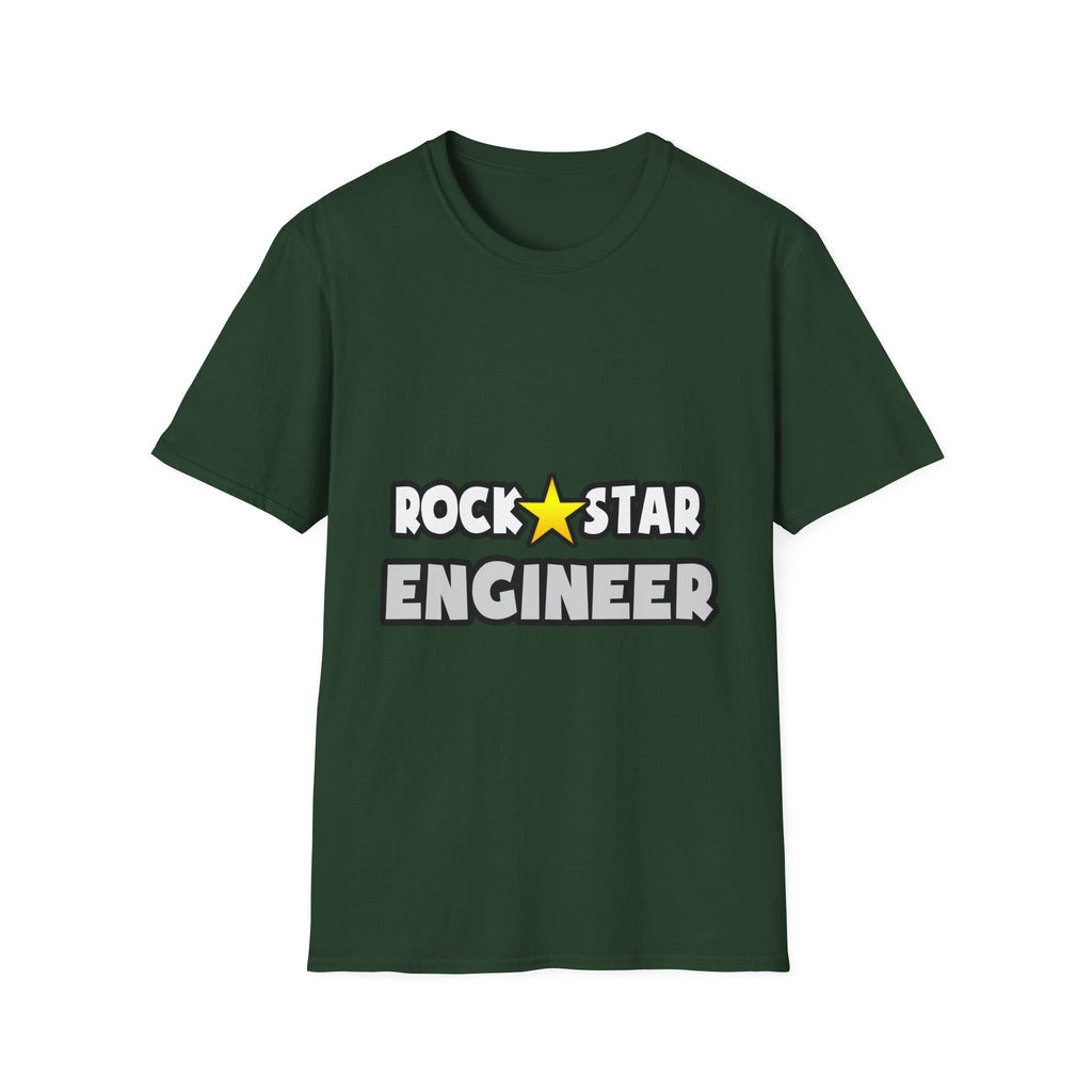 Rock Star Engineer (2) - Unisex Softstyle T-Shirt