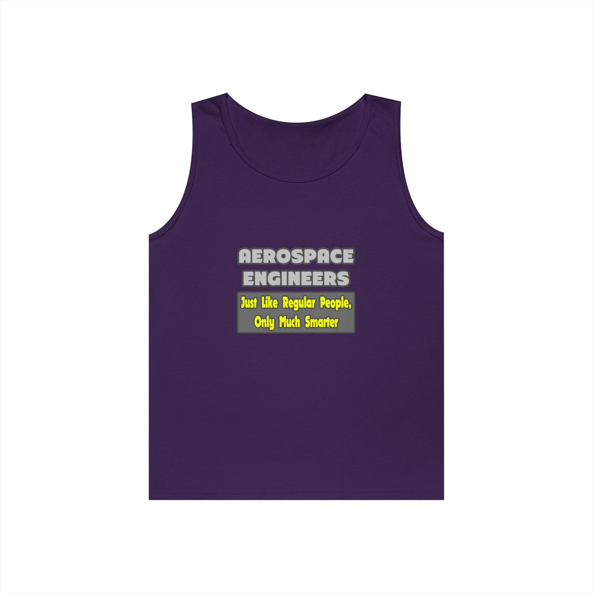 Aerospace Engineers...Smarter - Unisex Heavy Cotton Tank Top