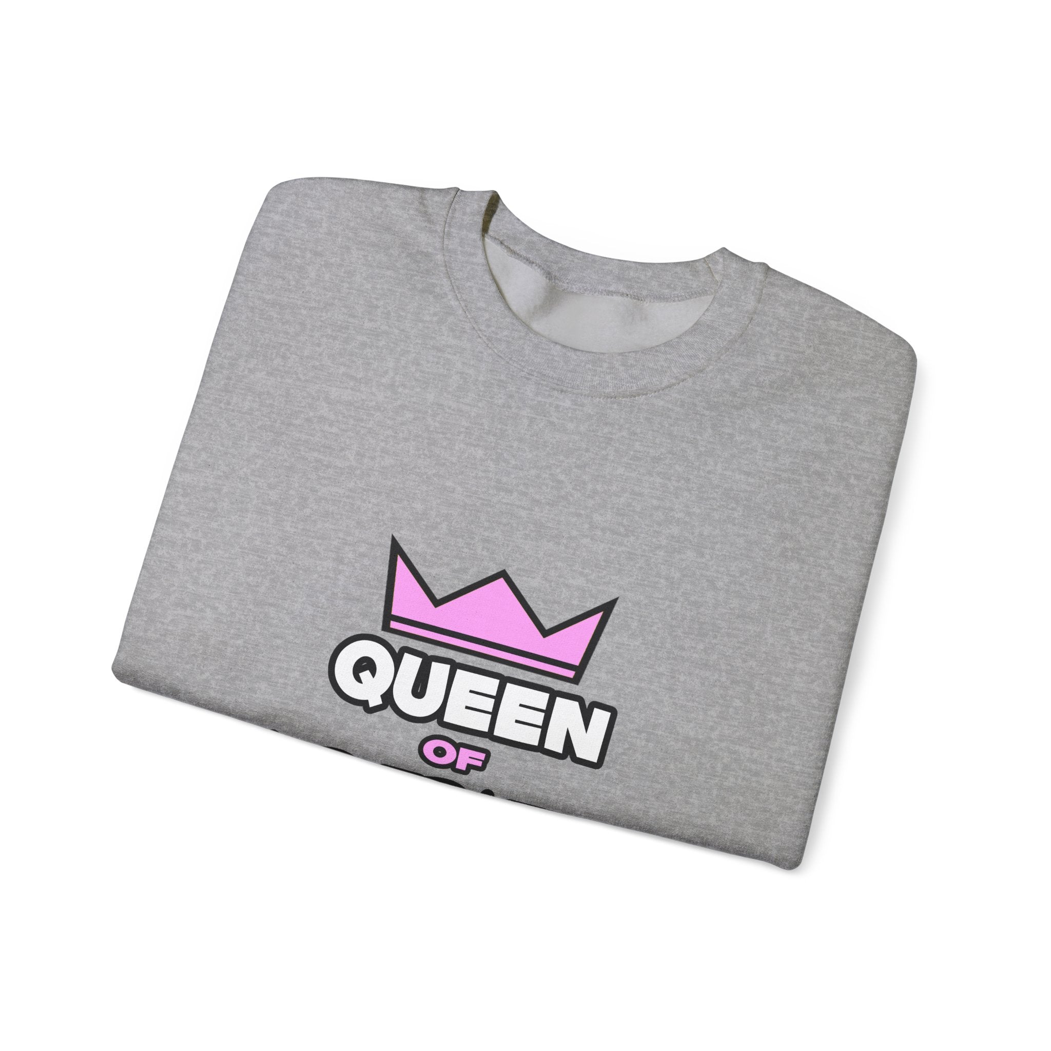 Queen of Air Traffic Control - Unisex Heavy Blend™ Crewneck Sweatshirt