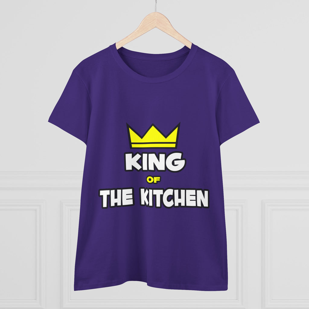 King of the Kitchen - Women's Midweight Cotton Tee
