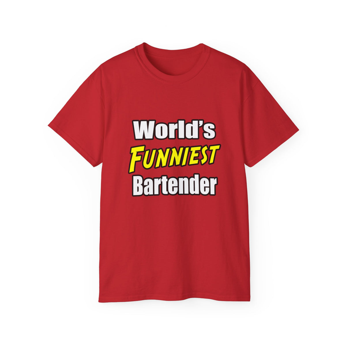 World's Funniest Bartender - Unisex Ultra Cotton Tee