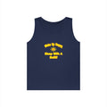 Wake Up Happy ... Sleep With a Bailiff - Unisex Heavy Cotton Tank Top