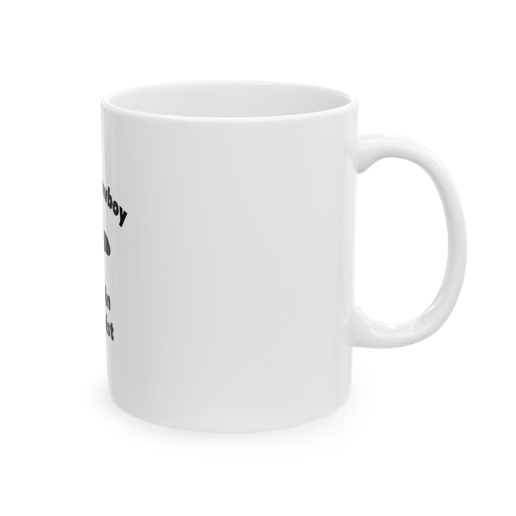 Save a Cowboy .. Ride an Archivist - Ceramic Mug, (11oz, 15oz)
