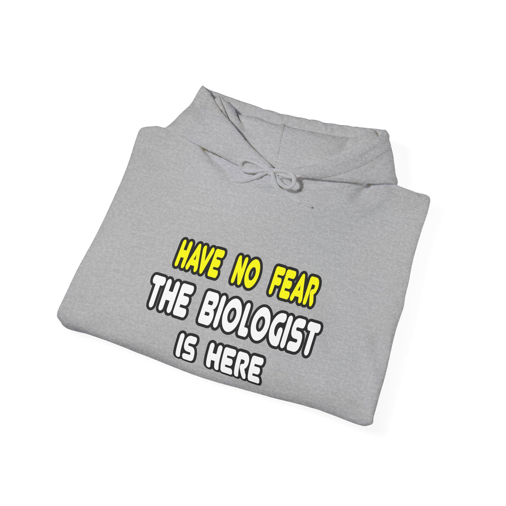 Have No Fear, The Biologist Is Here - Unisex Heavy Blend™ Hooded Sweatshirt