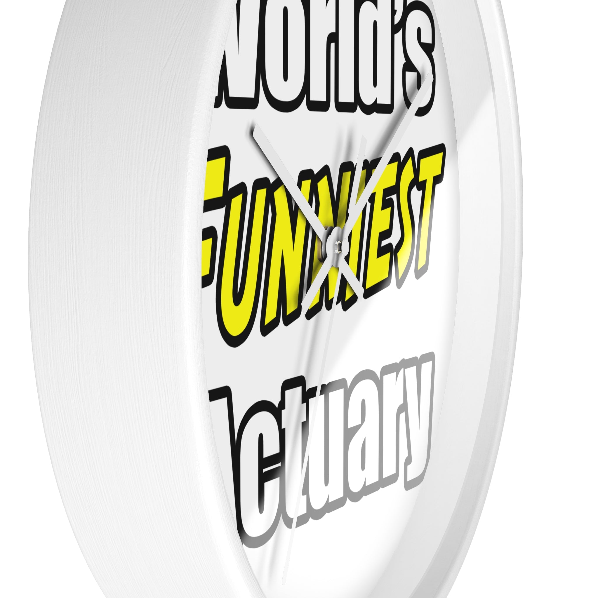 World's Funniest Actuary - Wall Clock