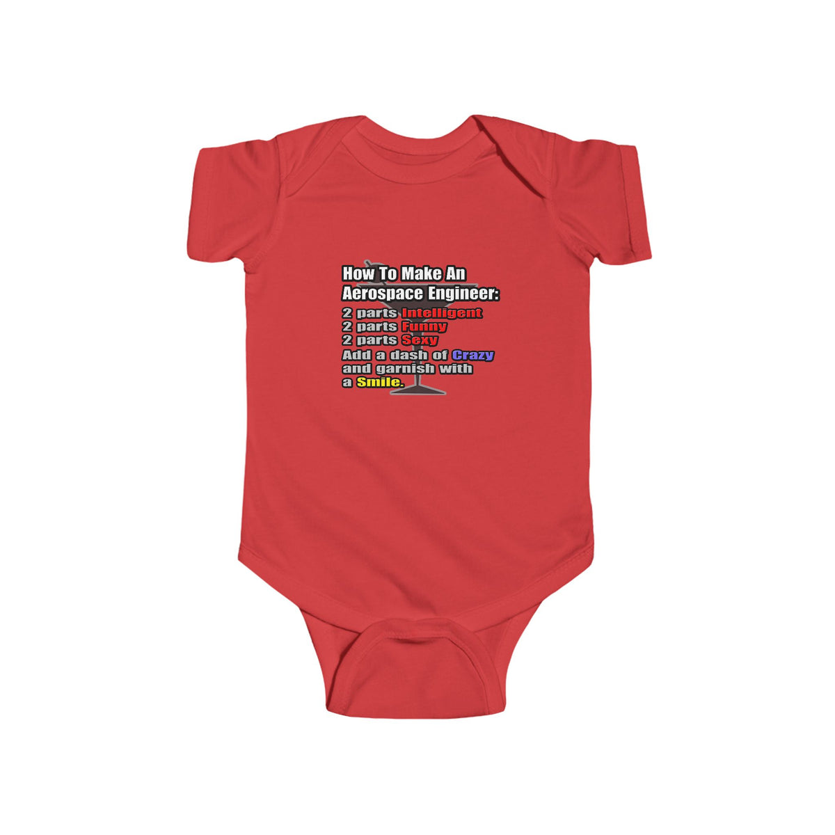 How To Make an Aerospace Engineer - Infant Fine Jersey Bodysuit