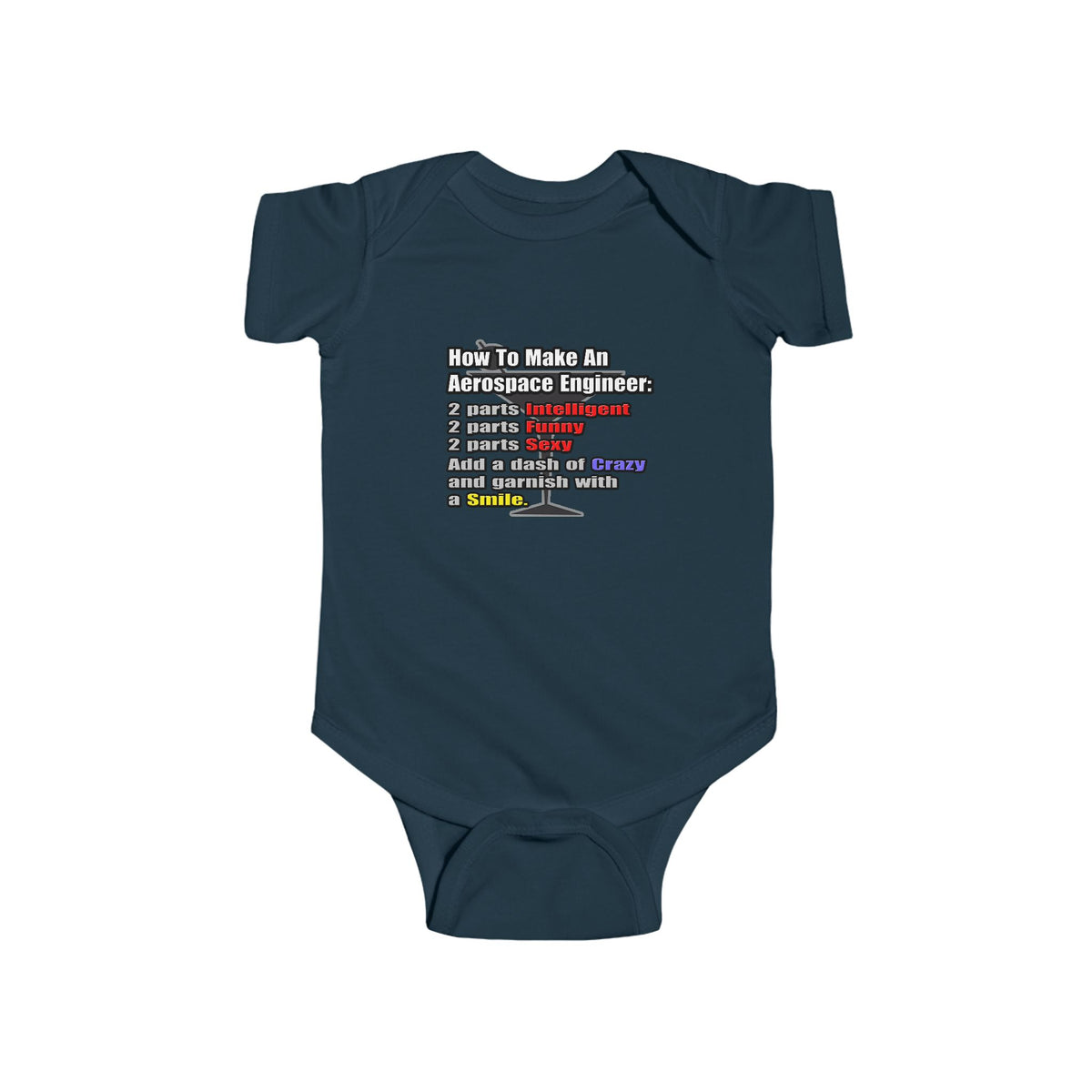 How To Make an Aerospace Engineer - Infant Fine Jersey Bodysuit