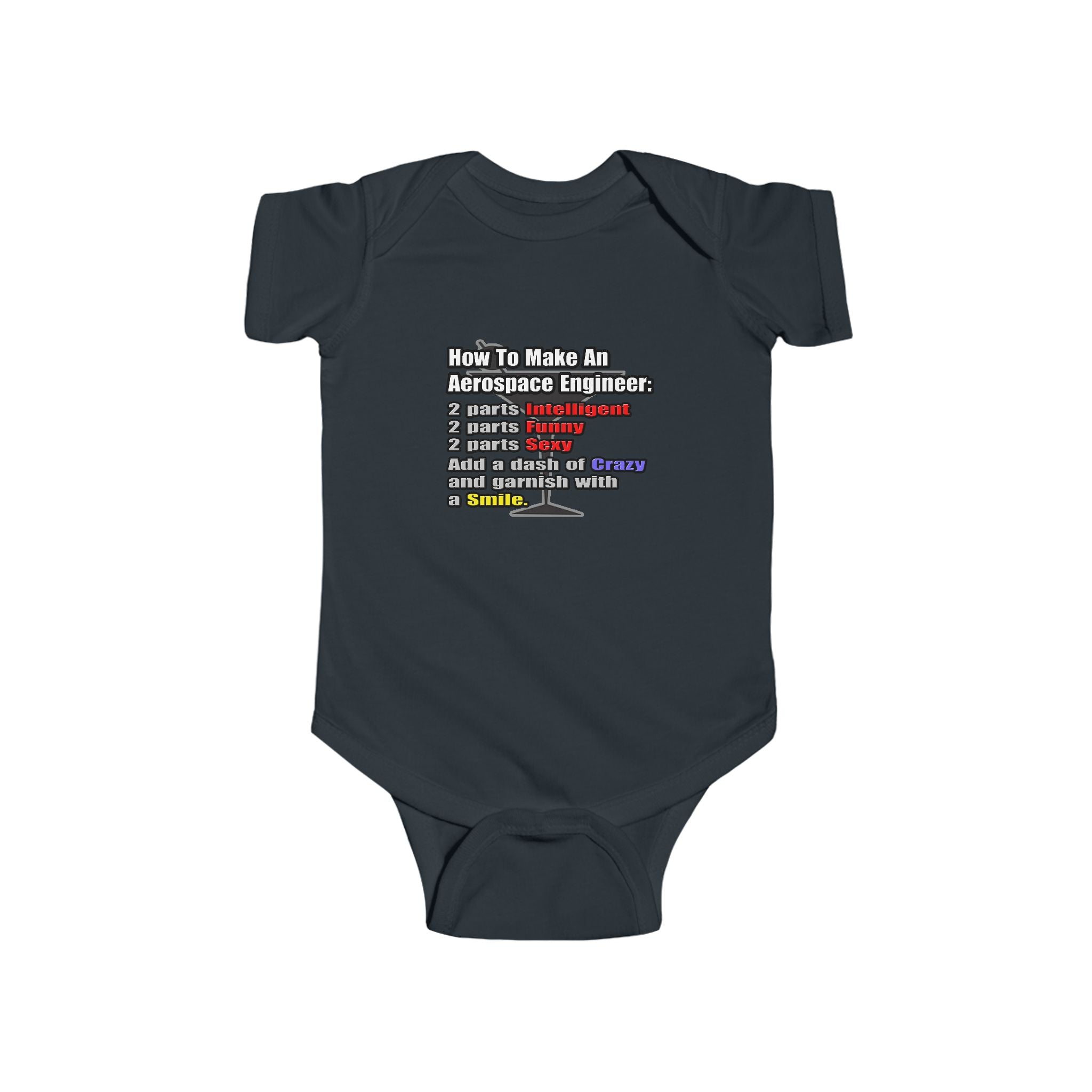 How To Make an Aerospace Engineer - Infant Fine Jersey Bodysuit