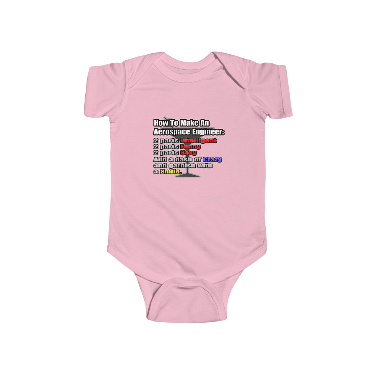 How To Make an Aerospace Engineer - Infant Fine Jersey Bodysuit