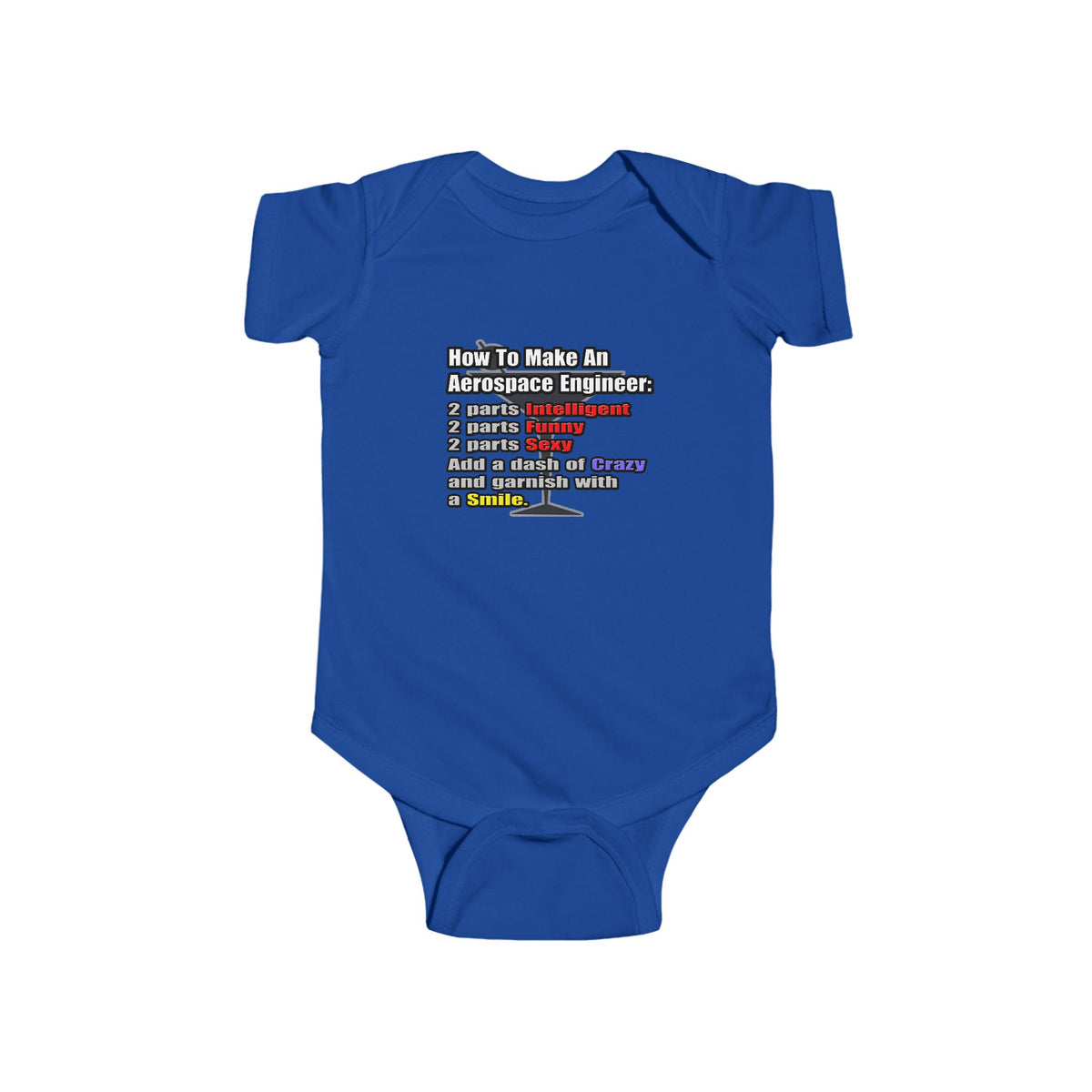 How To Make an Aerospace Engineer - Infant Fine Jersey Bodysuit