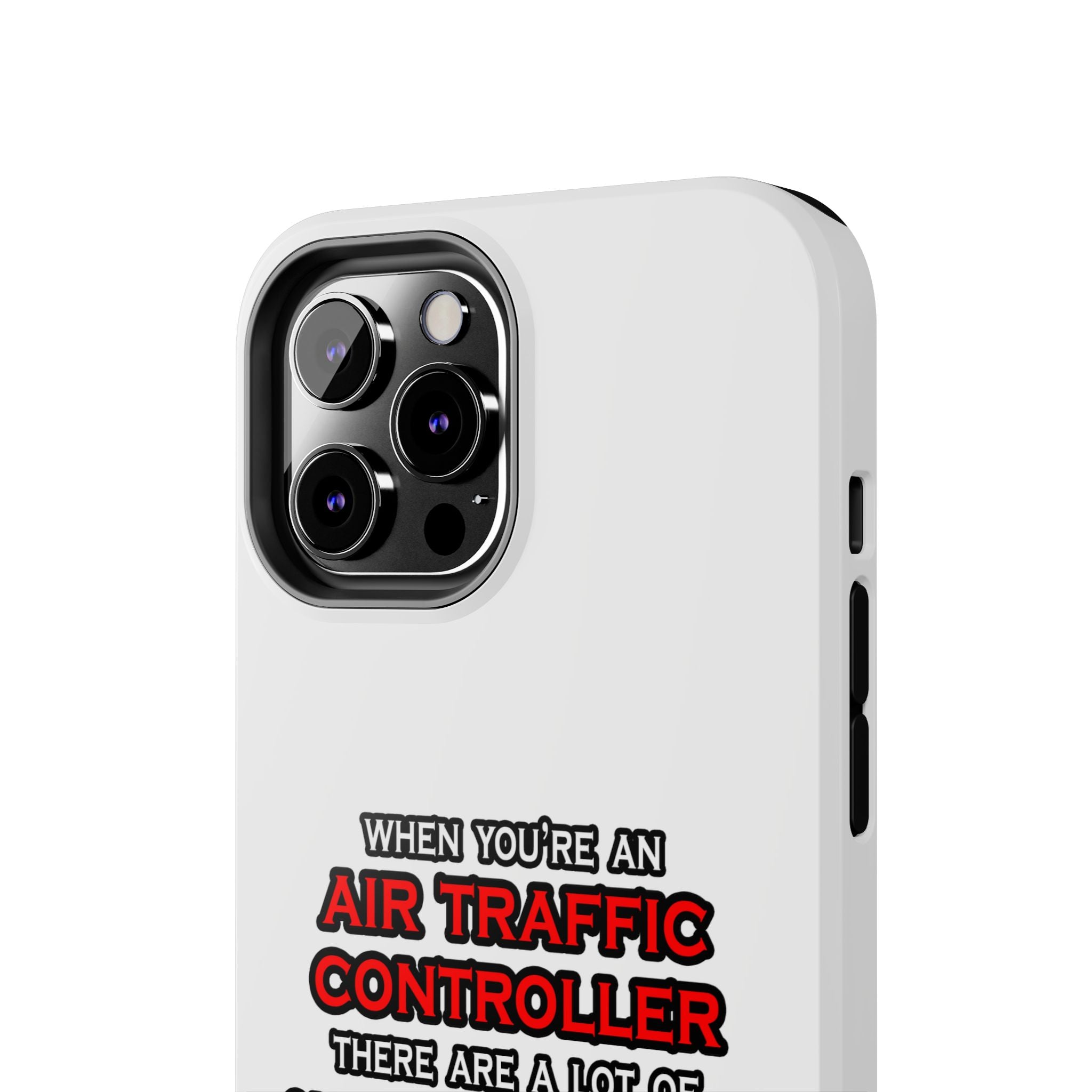 Funny Air Traffic Controller ... OMG WTF LOL - Tough Phone Cases