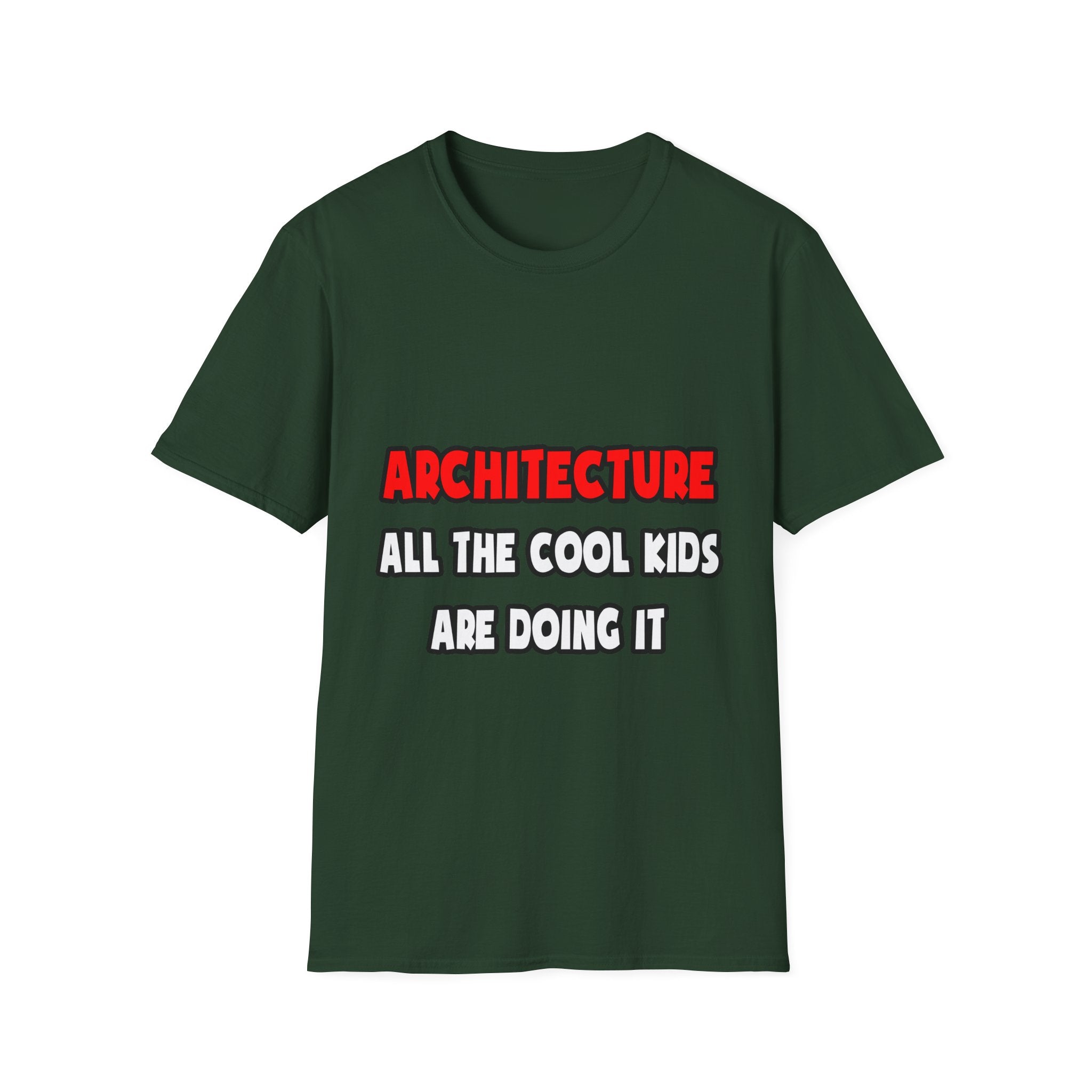 Funny Architect Shirts and Gifts - Unisex Softstyle T-Shirt