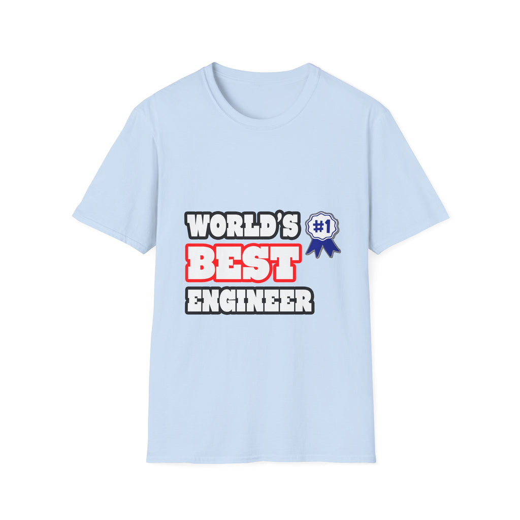 World's Best Engineer - Unisex Softstyle T-Shirt