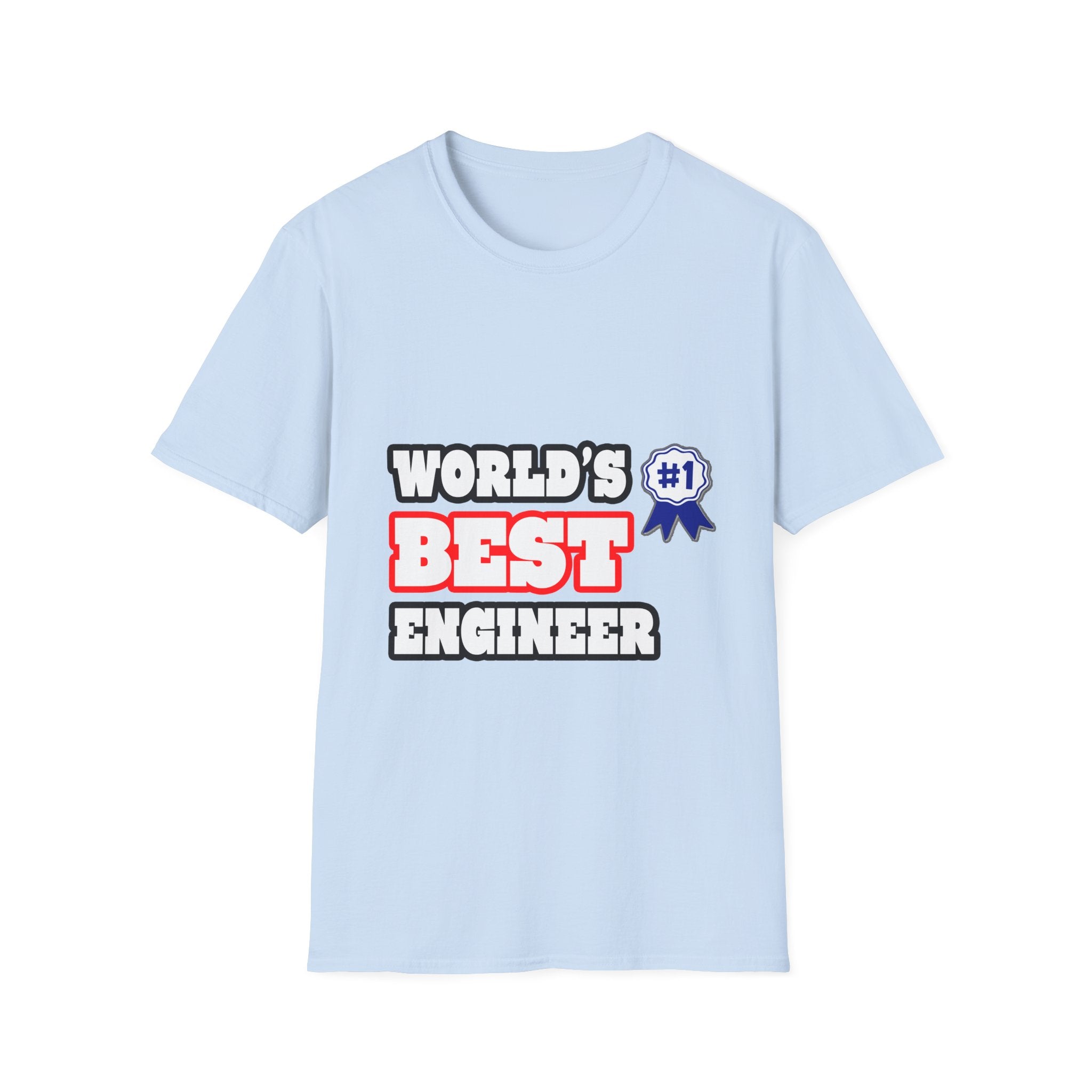 World's Best Engineer - Unisex Softstyle T-Shirt