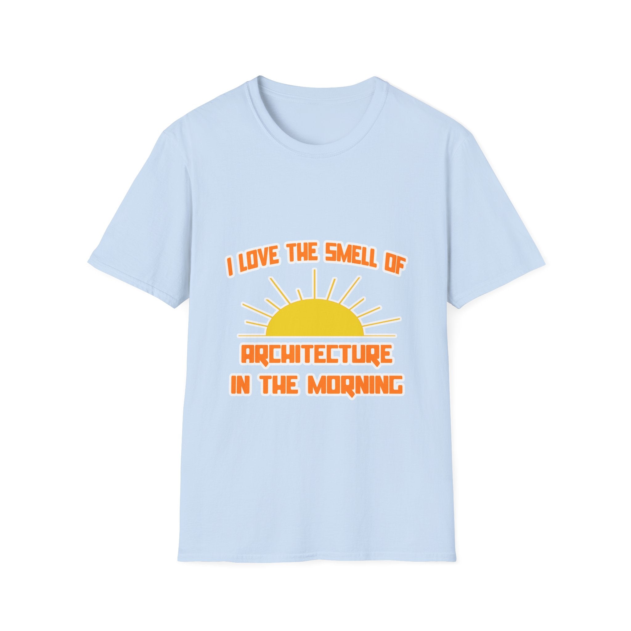 Smell of Architecture in the Morning - Unisex Softstyle T-Shirt