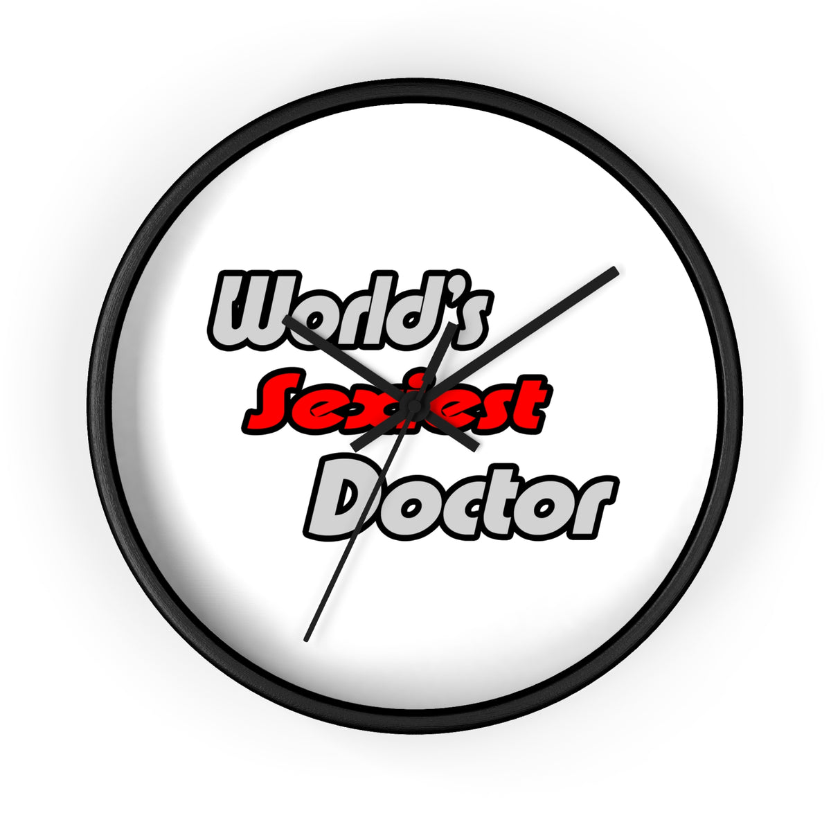 World's Sexiest Doctor - Wall Clock