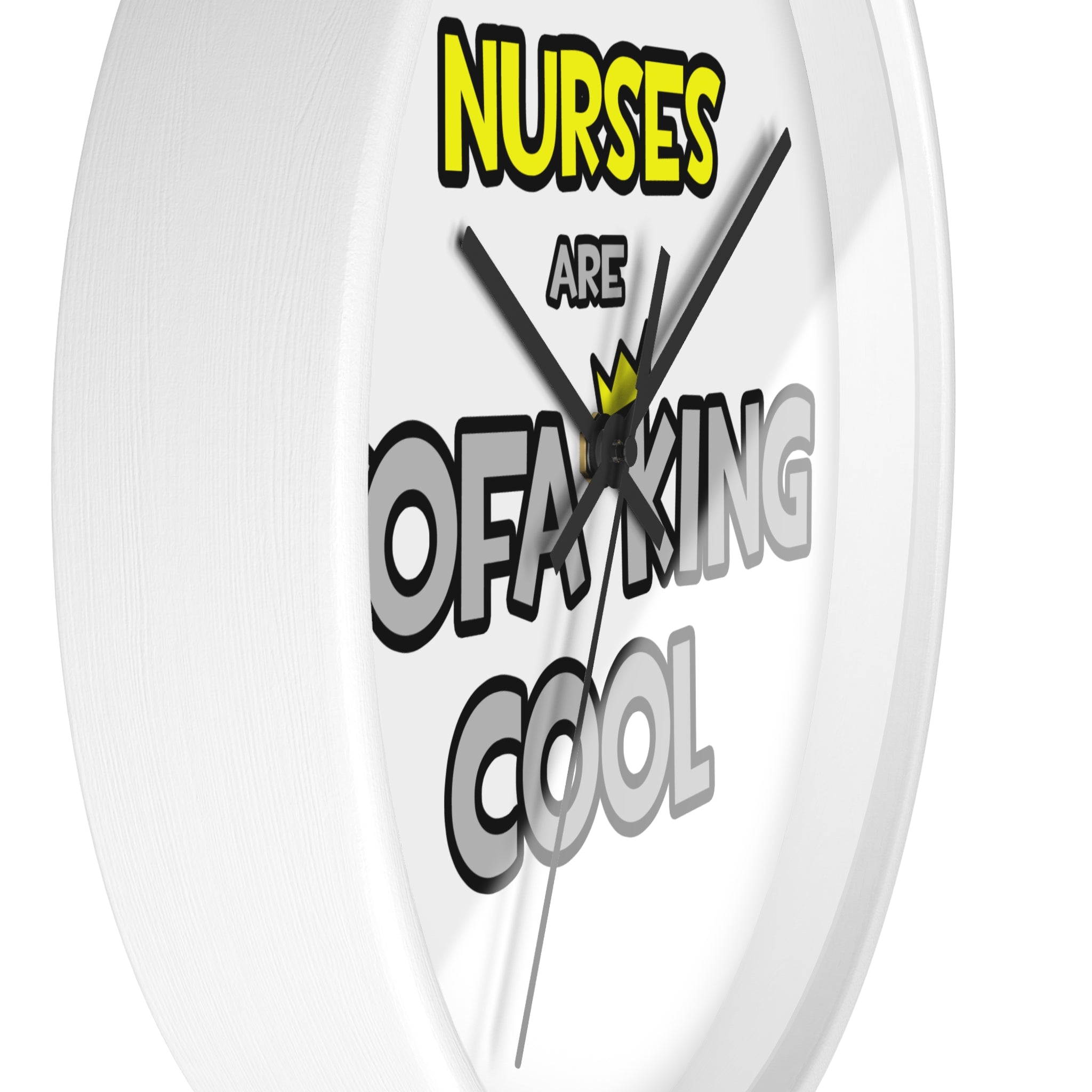 Nurses Are Sofa King Cool - Wall Clock